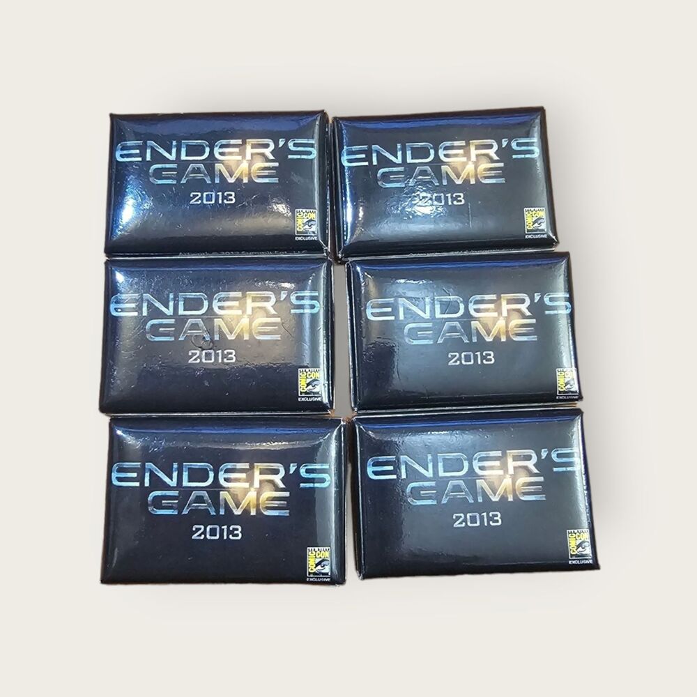 Lot of Comicon 2013 Ender's Game pins